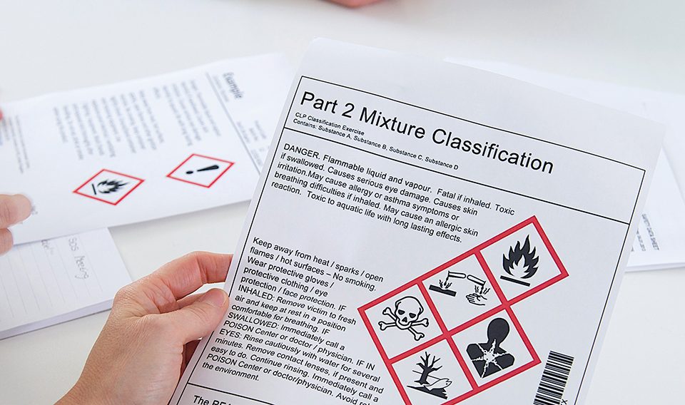 Safety Data Sheets fail