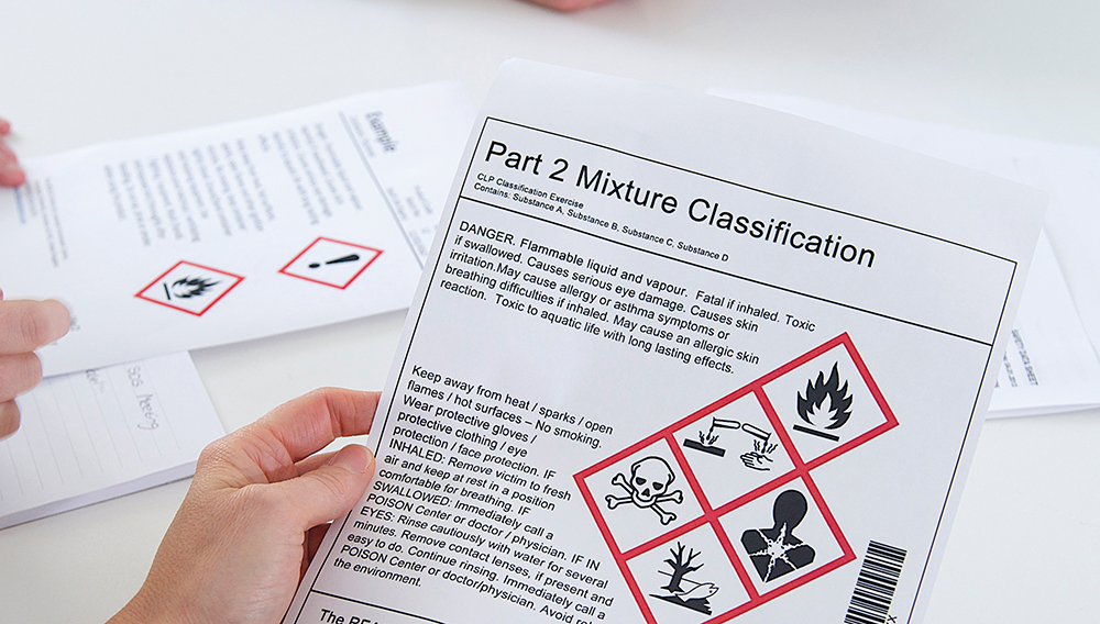 Safety Data Sheets fail