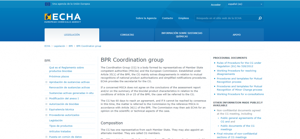 Grupo de Coordinación BPR