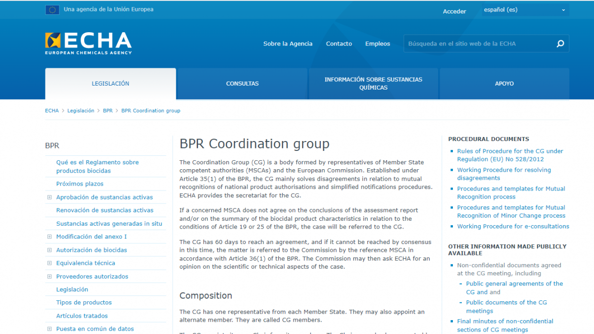 Grupo de Coordinación BPR