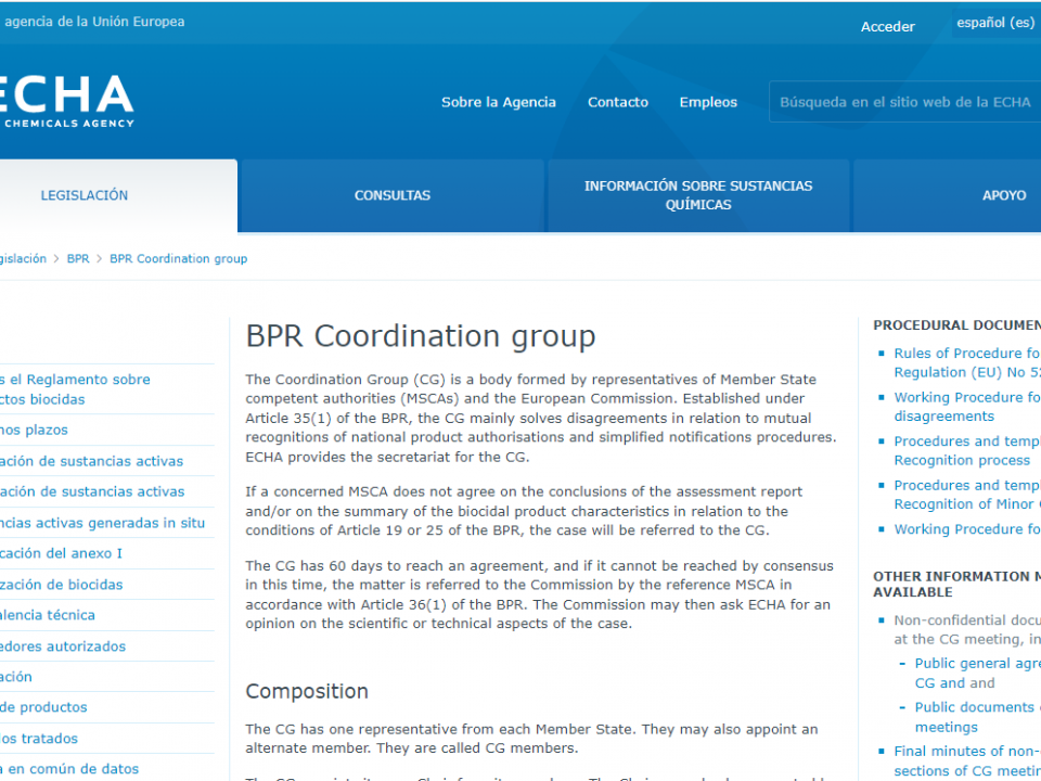 Grupo de Coordinación BPR