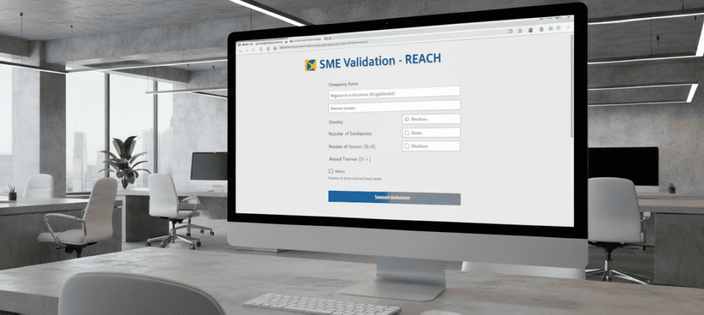 tamaño empresarial en REACH