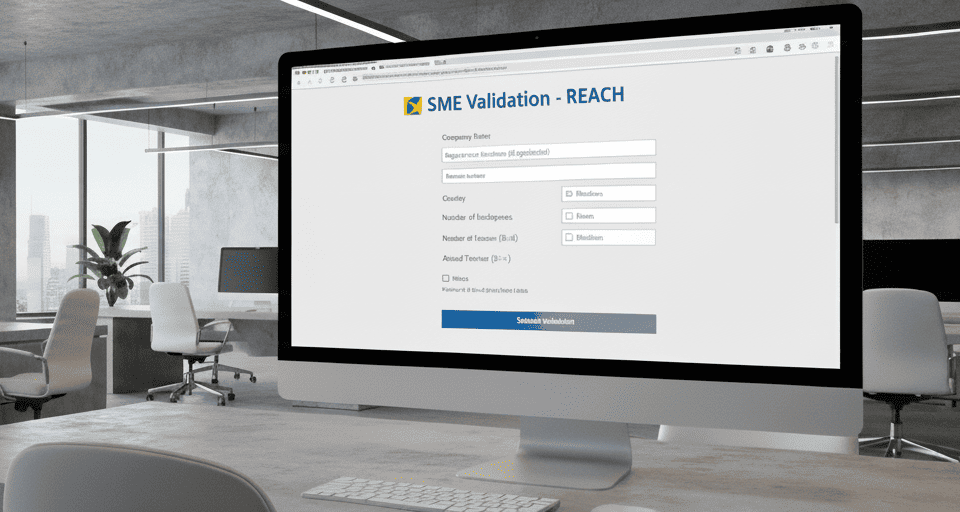 tamaño empresarial en REACH