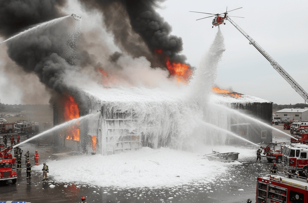 PFAS en espumas contra incendios